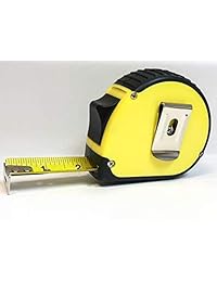 Cinta Métrica by GBS   25 Pies by 1 inch, empuñadura de goma, Heavy Duty Blade, calidad garantizada