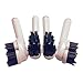 Bamboo Charcoal Infused Bristles Premium Electric Toothbrushes Heads Replacements - Compatible with Braun Oral B - Best Toothbrush Head For Sensitive Gums - Brand New Tooth Brush Head - SB-417A 4 PCS