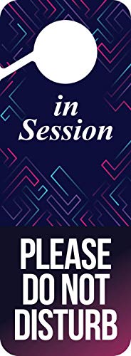 Baby Marley | in Session Door Hanger | Do Not Disturb Sign