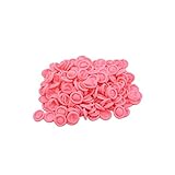 Maxfresh Natural Latex Anti-static Finger Cots,500 PCS (Pink)