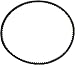 PART # 27155 GENUINE FACTORY OEM CLOTHES WASHING MACHINE WATER PUMP BELT FOR MAYTAG, AMANA AND SPEED QUEEN