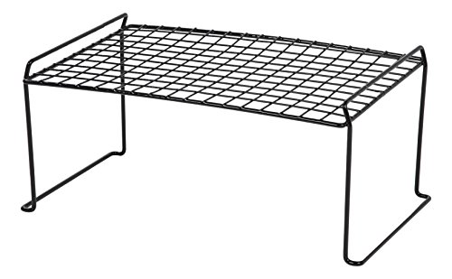 IRIS Stacking Shelf, Medium, Black