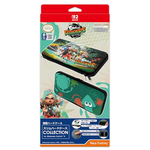 【任天堂ライセンス商品】スリムハードケース COLLECTION for Nintendo Switch 2 スプラトゥーン レイダース