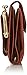 Buxton Heiress Cardex Wallet, Mahogany, One Size