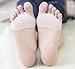 Gel Metatarsal Pads - Zakaco Breathable Soft Ball of Foot Pads,Metatarsal Fracture Pain Relief,Prevent Callus and Blisters for Men and Women (2Pairs)