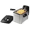 Domo-DO465FR-Stainless-Steel-Deep-Fryer-3000-W-4-liters Domo DO465FR Stainless Steel Deep Fryer, 3000 W, 4 liters
