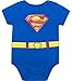 WARNER BROS Justice League Batman Superman The Flash Infant Baby Boys 5 Pack Cosplay Costume Bodysuits Logo 18 Months