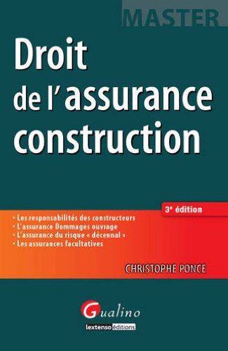 Droit de l'assurance construction
