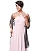 Kate Kasin Women's Dress Shawls and Wraps Soft Chiffon Evening Party Shawls Scarf Gray