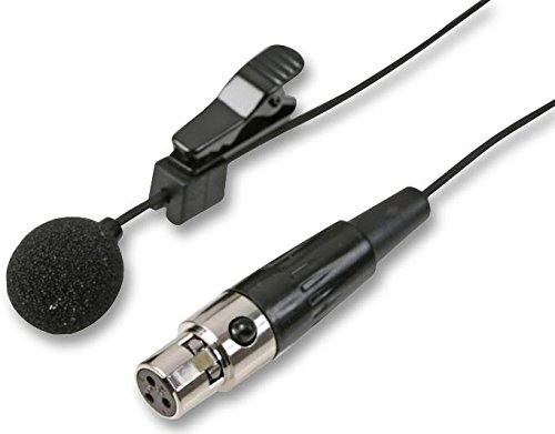 Pulse MIC-500X3 BLACK Lavaliere Microphone with 3 Pin Mini XLR Socket