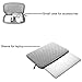 MOSISO Laptop Sleeve Compatible with MacBook Air/Pro, 13-13.3 inch Notebook, Compatible with MacBook Pro 14 inch M4 M3 M2 M1 Pro Max 2024-2021, Diamond Foam Neoprene Bag with Small Case, Gray