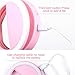 UMsky Selfie Ring Light,Universal Phone Selfie Ring Light,Portable LED Selfie Light Ring Lights for Android/iPhone, LED Ring Light, Rechargeable Brightness Portable Selfie Light Ring (Pink)