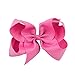 6 Inch Large Baby Hair Bows Barrettes Clip Holders Accessories For Toddler Girls 15 pcs