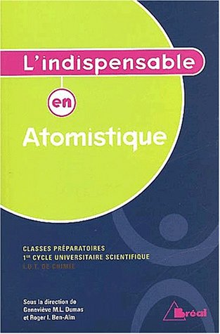 L' indispensable en atomistique