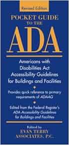 Pocket Guide To The Ada Americans With Disabilities Act Accessibility Guidelines For Buildings