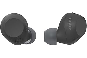 Sony WF-C710N Truly Wireless Noise-Canceling Earbuds with up to 30-Hour Battery Life, Lightweight and Secure, Black (Renewed)