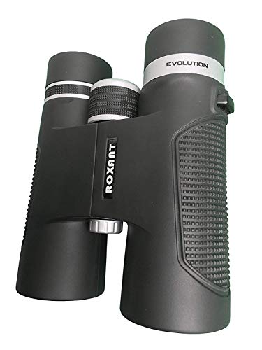 Roxant Authentic Evolution Professional High Definition Long Range Binoculars for Adults | 10x42 Shockproof, Dust Proof, Weatherproof Rubber Armor, Sturdy Metal Alloy Frame + Case & Accessories