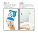 Travel Toilet Tissue Paper ( 6 rolls) + Bonus 20 toilet seat covers | Perfect for: Hiking, Camping, Travel, Office and RV.
