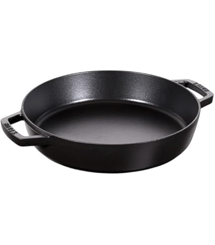 STAUB　ウッドハンドル　フライパン 24cm 40511-951　シリアル有 Amazon｜staub ストウブ 「 ウッドハンドル フライパン 24cm 」 鋳物