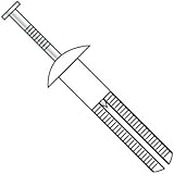 1/4" x 1" Hammer Drive Anchors/Mushroom Head/Nylon/Steel Zinc Nail (Carton: 100 pcs)