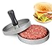 Hamburger Press Aluminum Burger Press, Heavy Duty Non-Stick Hamburger Patty Maker, Perfect Hamburger Mold Ideal for BBQ Grill - 30 Wax Papers Included