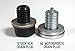 AE Motosports KLR 650 Kawasaki Low Profile Magnetic Drain Plug