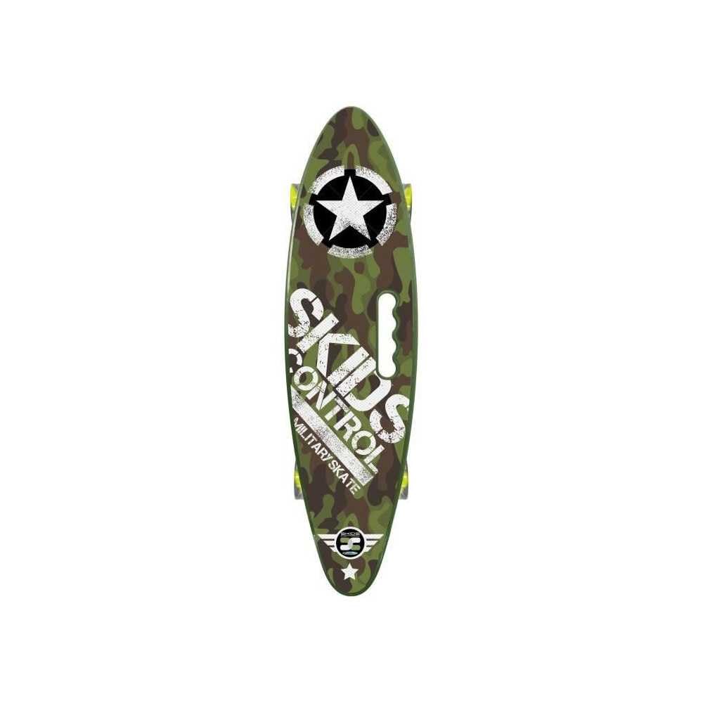 STAMP - Skateboard - 24 x 7 inches - with handle - Skids Control Military