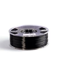 eSUN filamento para impresora 3D ABS, color negro, de 1.75mm, carrete de 1 kg (2.2 lb)