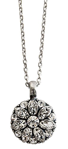 Mariana Guardian Angel Crystal Pendant Necklace, 16" "On A Clear Day" 5212 001001