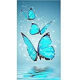 Iuhan DIY 5D Embroidery Paintings Rhinestone Pasted Diamond Painting Lively Home Room Decors Cross Stitch (A:50cmx30cm, Multicolor)