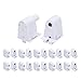 JOMITOP 10 Pairs Tombstone Base Holder Socket Connector with T8 Single Pin FA8 8ft LED Bulb Light Replacement Fluorescent Plunger …