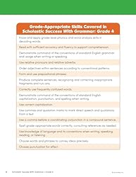 Scholastic Success with Grammar Grade 4 Workbook