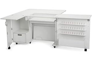 ARROW SEWING CABINETS Kangaroo Kabinets Sewing Furniture Wallaby II Cabinet - Ash White