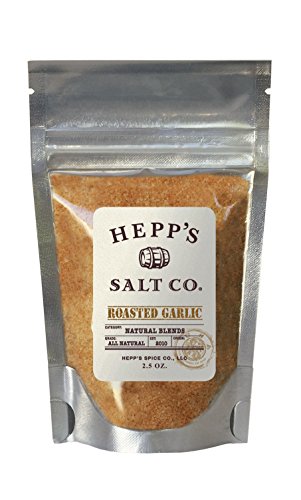 Hepp's Salt Co, Roasted Garlic Salt, 2.5 oz Pouch