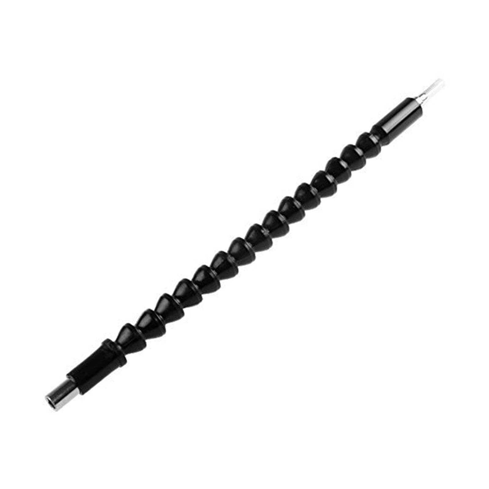 Hilitand Flexible Drill Bit Extension, 1/4" Hex Shank 11.6 Inch Screwdriver Flexible Socket Extension with Magnetic Quick Connect Drive Shaft Tip