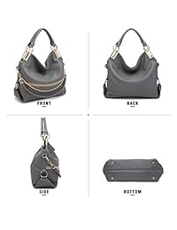 Dasein - Bolso de mujer con cadena y diamantes de imitación