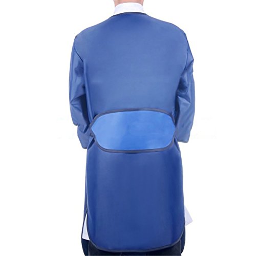 X-Ray Protection Apron,Angelwill Flexible X-Ray Protective Cloth Lead Radiation Protection Apron Gel Coat 0.35mmpb Blue