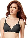 Warner’s Women’s Elements of Bliss Wire-free Lift Bra,Black,36C