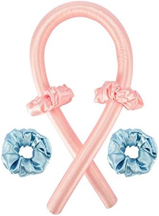 新品 ヘアカーラー 手巻きカーラー ヘアローラーセット ヘアカーリングローラー 髪に無害 ヒートレス 巻き髪 時間を節約 操作簡単 美髪の魅力を見せましょう A