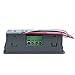 ELENKER 6V 12V 24V Digital Display LED DC Motor Speed Controller PWM Stepless Speed Control Switch HHO Driver - Black CCM5Dh