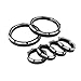XMT-MOTO Gauge Burst Bezel Kit for Harley Touring Electra Street Road Tri Glide 1996-2013