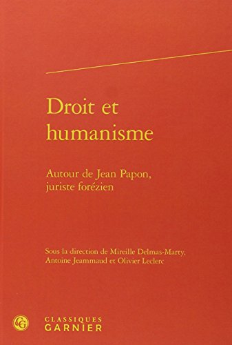 Droit et humanisme