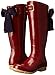 Joules Women's Evedon Rain Boot, Red, 8 M US