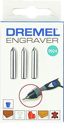 Dremel 9924 Carbide Engraving Points, 3 Engraver