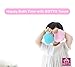 InfantCo Ultra Soft Silicone Bath Scrubber Sponge | for Baby and Dryskin (Baby Pink)