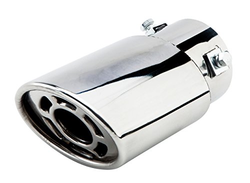 Oda 63mm Inlet Dia Exhaust Tips Stainless Steel Car Exhaust Muffler Modified Tailpipe A143 Oblique Mouth Oval