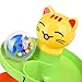 FUN LITTLE TOYS Cat Ball Drop Toys for Baby and Toddler, Learning Tower, Drop and Go Ramp Toys, Baby Activity Center Educational Toys