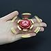 Fidget Spinner Fidget Toys Hand Spinner Premium Quality Newest 2017 Six Winged Design Perfect Toy For ADD, ADHD or Anxiety Stress Relief By ToyerBee (Red)