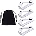 Canomo Stainless Steel Garage Door Remote Visor Clip Replacement for Liftmaster Sears Chamerlain Remote Controls(4 Pack)