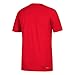 adidas Manchester United Men's Red Tiled Climalite T-Shirt
